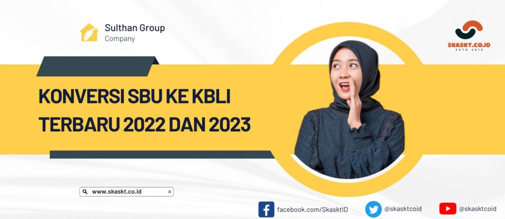 Konversi SBU ke KBLI Terbaru 2022 dan 2023