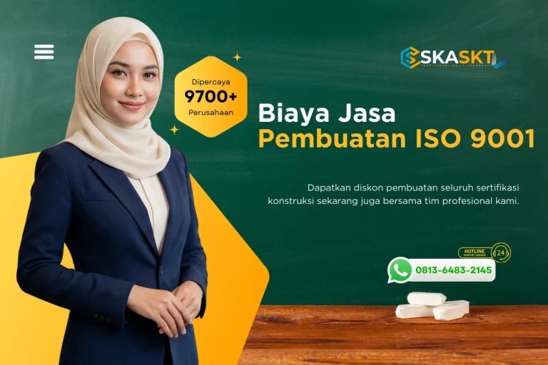 Biaya Jasa Pembuatan ISO 9001