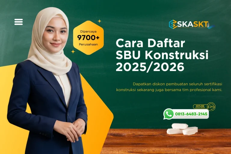Cara Daftar SBU Konstruksi 2025/2026