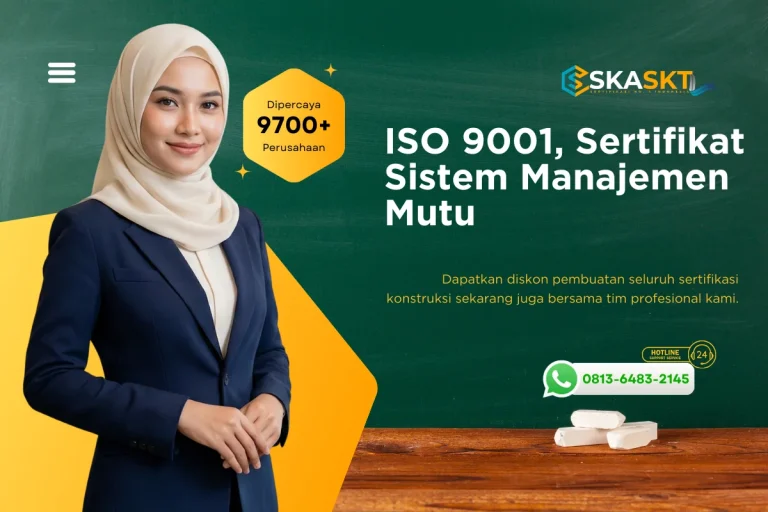ISO 9001 Sertifikat Sistem Manajemen Mutu