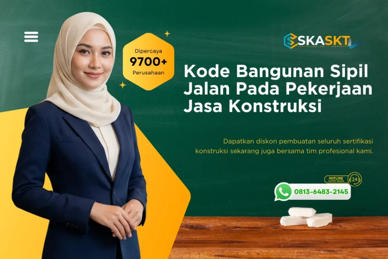 Kode Bangunan Sipil Jalan Pada Pekerjaan Jasa Konstruksi